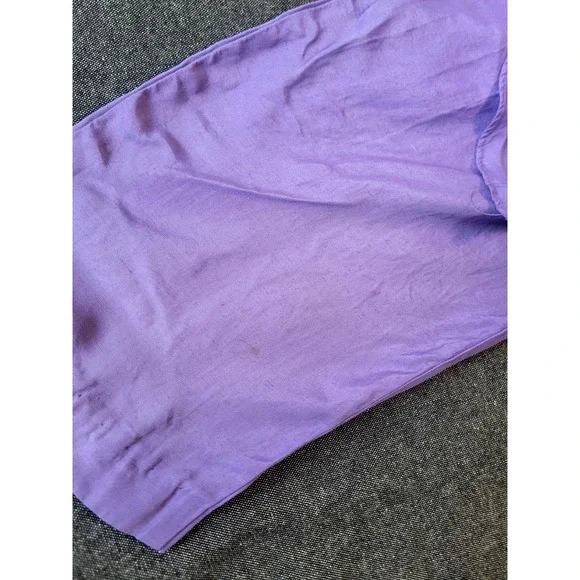 Vintage 70s Hippy Genie Belly Dancing Pants Purple Harem Small‎ Funky Unique - Picture 4 of 13